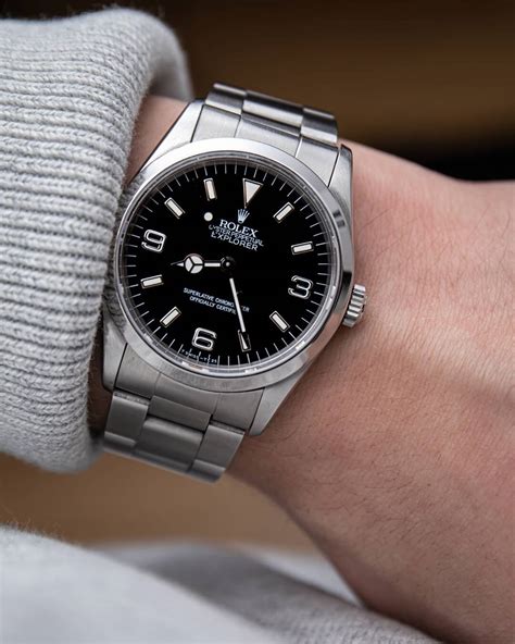 rolex explorer head only|Rolex explorer reference 14270.